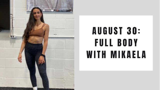 Full Body-August 30