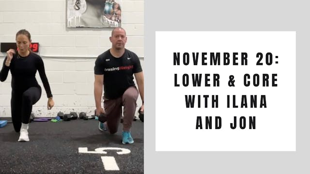 Lower and Core- November 20
