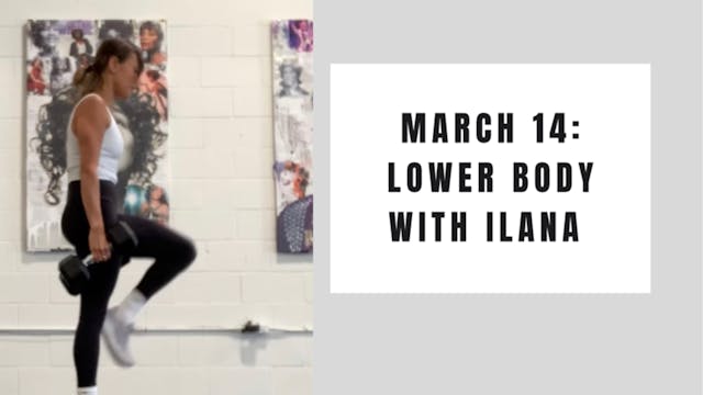 Lower and core- March 14
