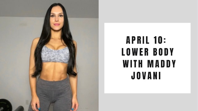 Lower Body-April 10