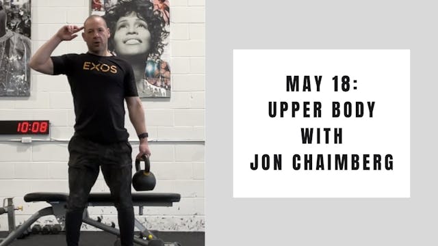 Upper Body - May 18