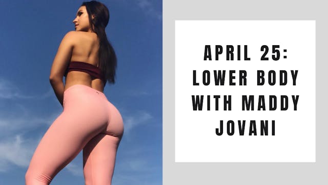 Lower Body-April 25