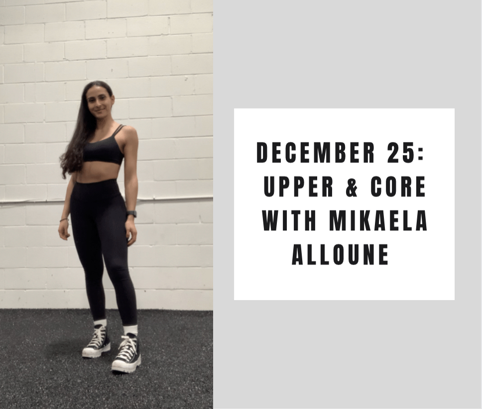 Upper and Core- December 25