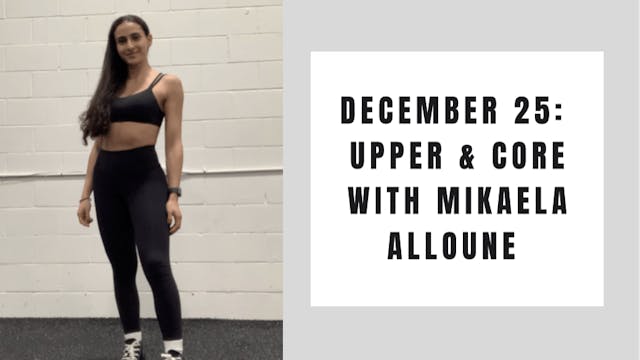 Upper and Core- December 25