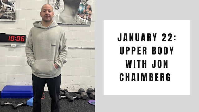 Upper and Core-January 22