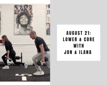 Lower & Core-August 21