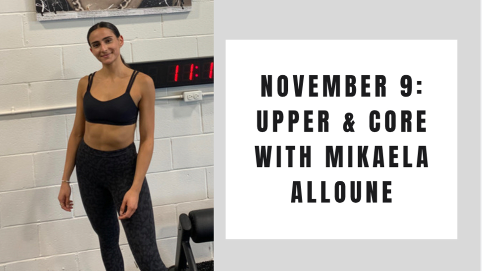 Upper and core-November 9 