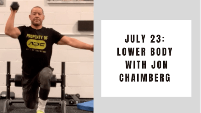 Lower Body-July 23