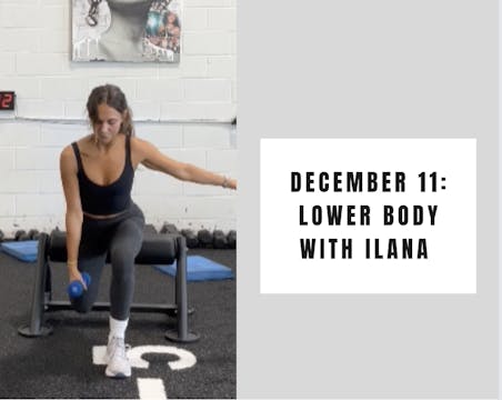 Lower Body-December 11