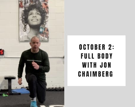 October 2 - Full Body