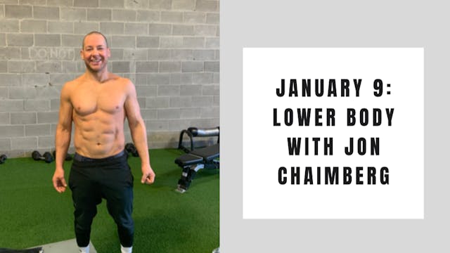 Lower Body-January 9