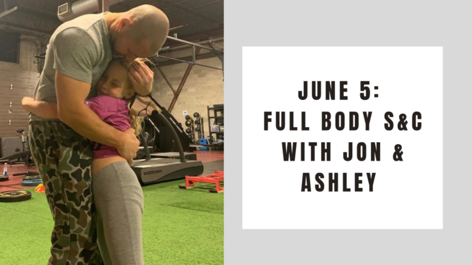 Full Body Strength & Conditioning- June 5