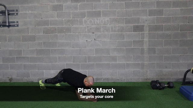 Plank March