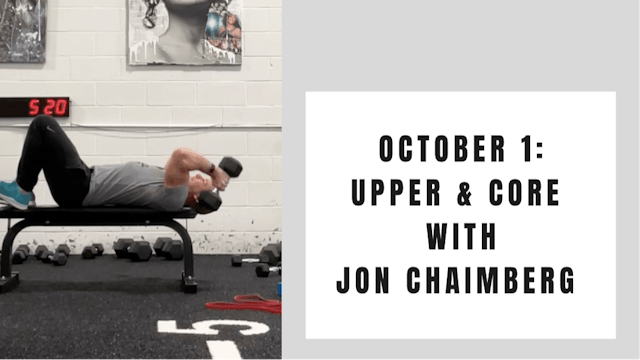 Upper and Core- October 1