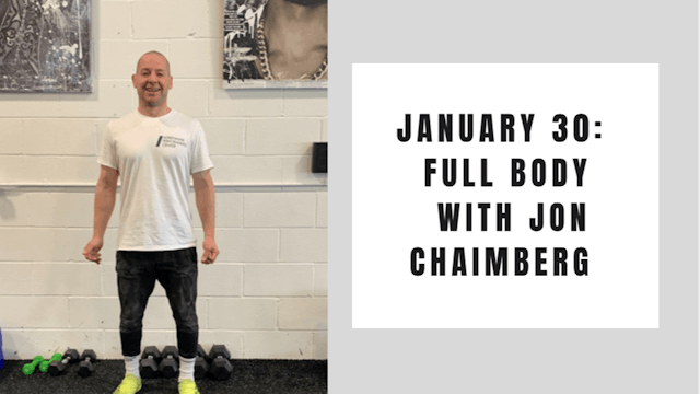 Full Body-January 30 