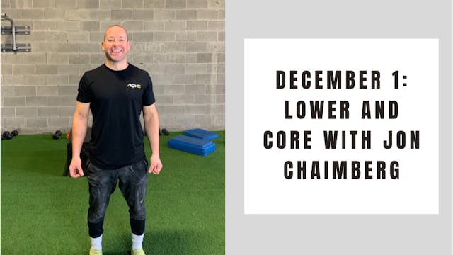 Lower and Core- December 1