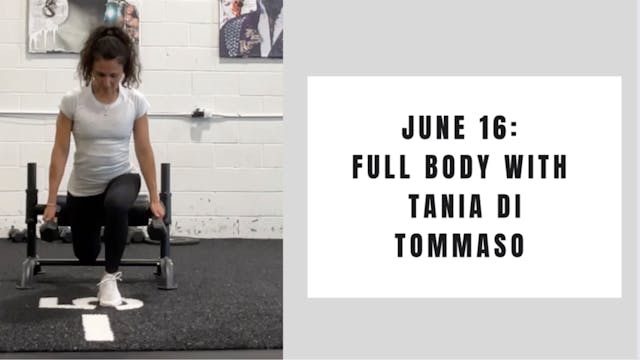 Full body - June 16 