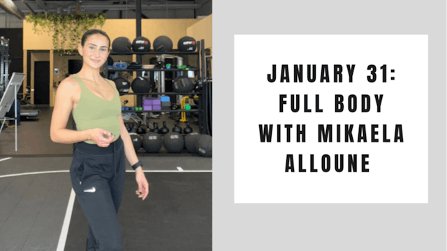Full Body- January 31