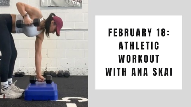 Full Body (Athletic Workout)-February 17