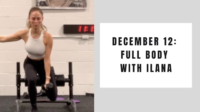 Full Body- December 12