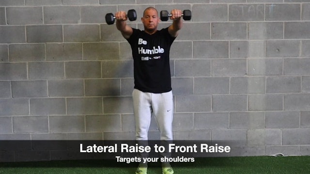 Lateral Raise to Front Raise