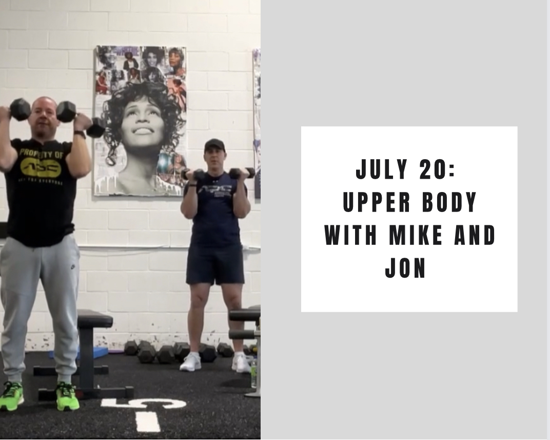Upper Body-July 20 
