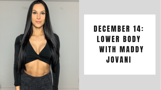 Lower Body-December 14
