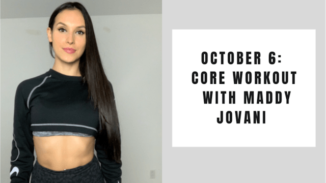 Core Workout-October 6