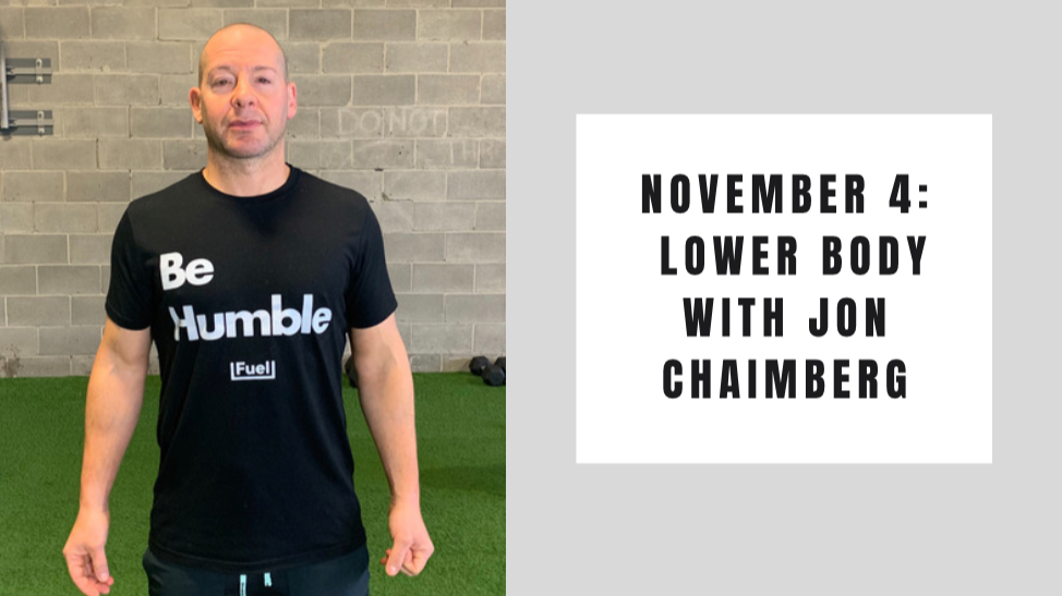 Lower body-November 4