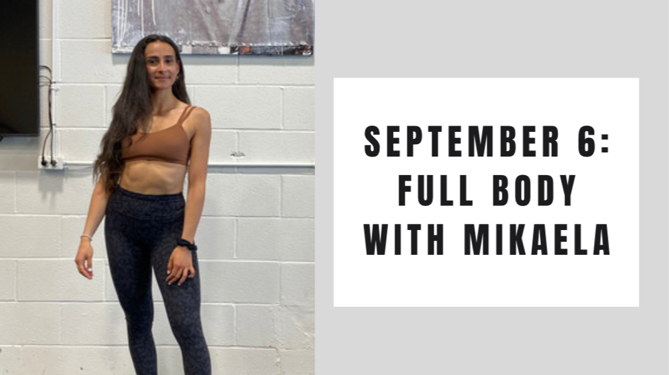 Full Body- September 6