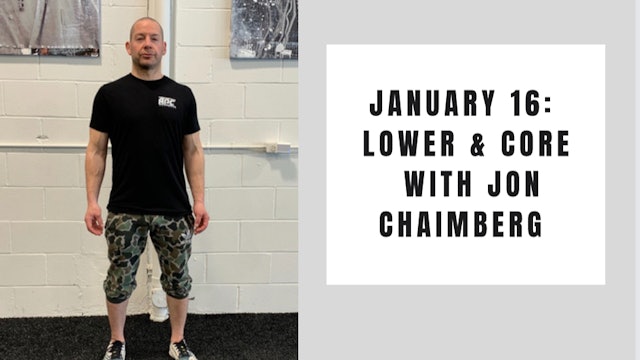Lower and Core-January 16
