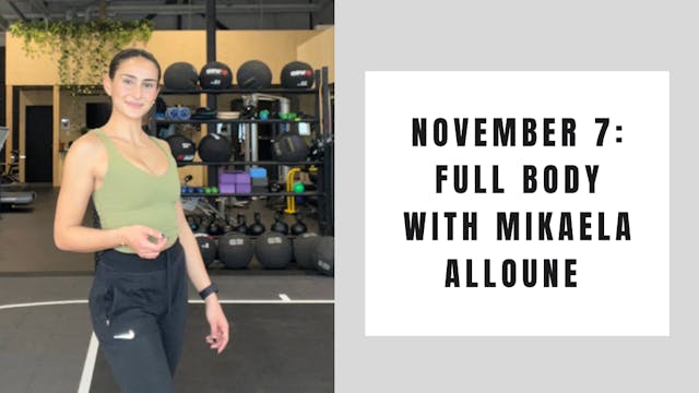 Full Body-November 7