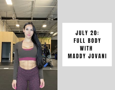 Full Body - July 20