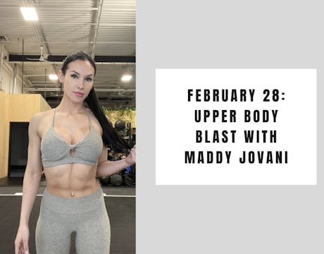 Upper Body - February 28