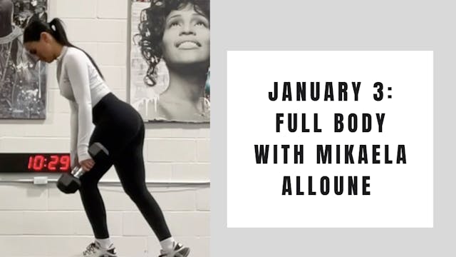 Full Body- January 3