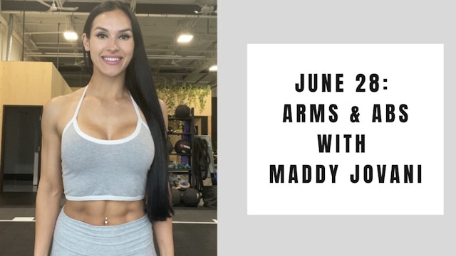 Arms & Abs - June 28