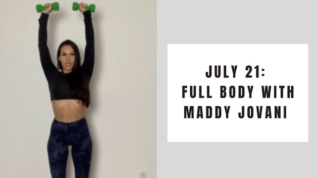 Full Body- July 21