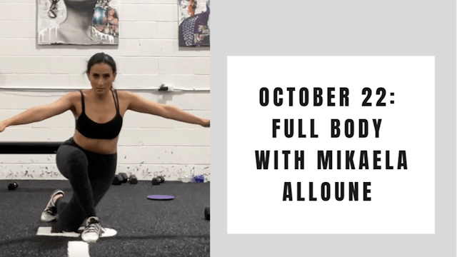 Full Body- October 21