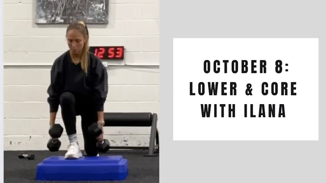 Lower and Core-October 8
