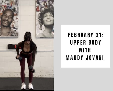 Upper Body - Feb 21