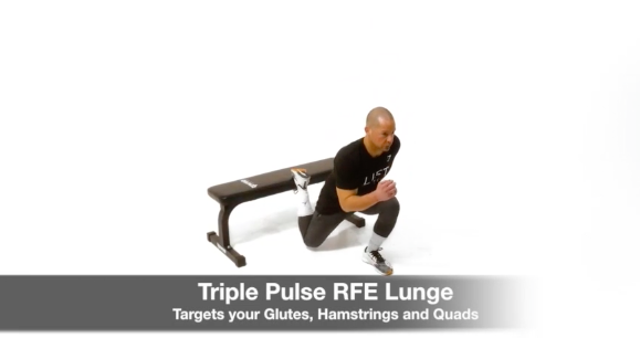 Triple Pulse Lunge