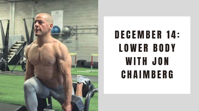 Lower body-December 14