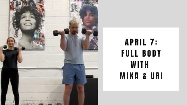 Full Body- April 7