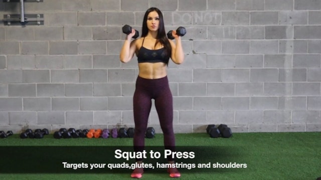 Squat to Press