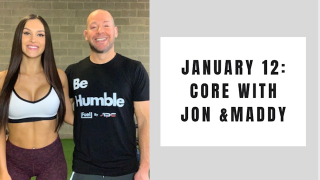 Core Workout-January 12