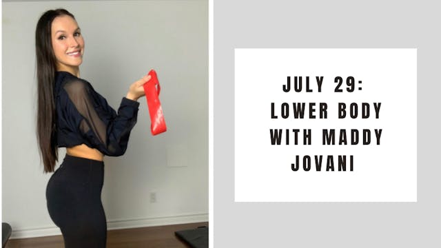 Lower body-July 29