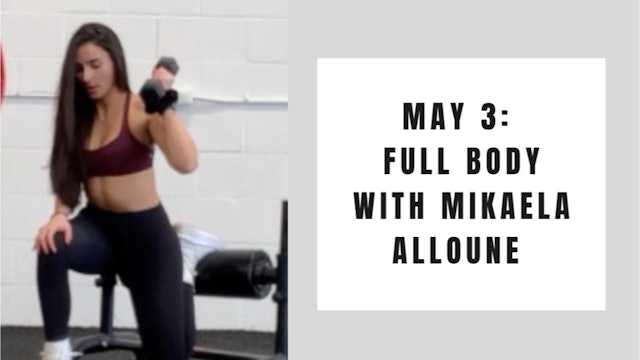 Full Body- May 3