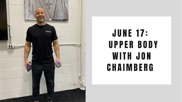 Upper Body-June 17