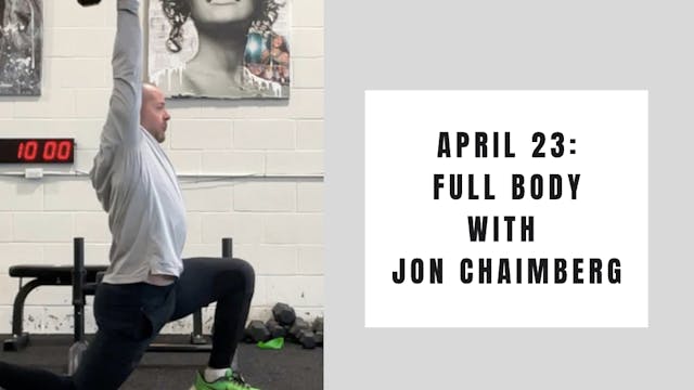 Full Body- April 23