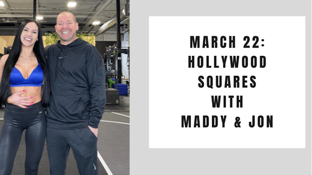 Hollywood Squares- March 22